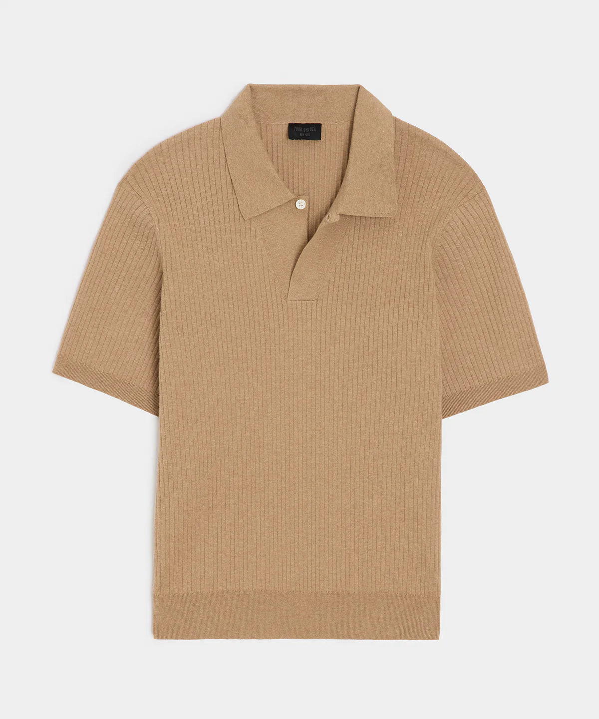 Cotton Cashmere Sweater Polo