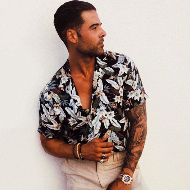 Men’s Button Up Summer Top