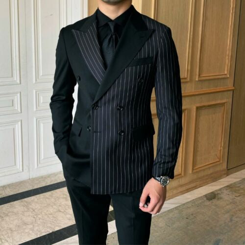 Pinstripe Suit