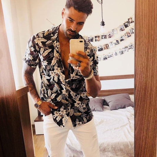 Men’s Button Up Summer Top