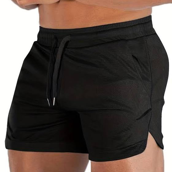 Men’s Black Workout Shorts