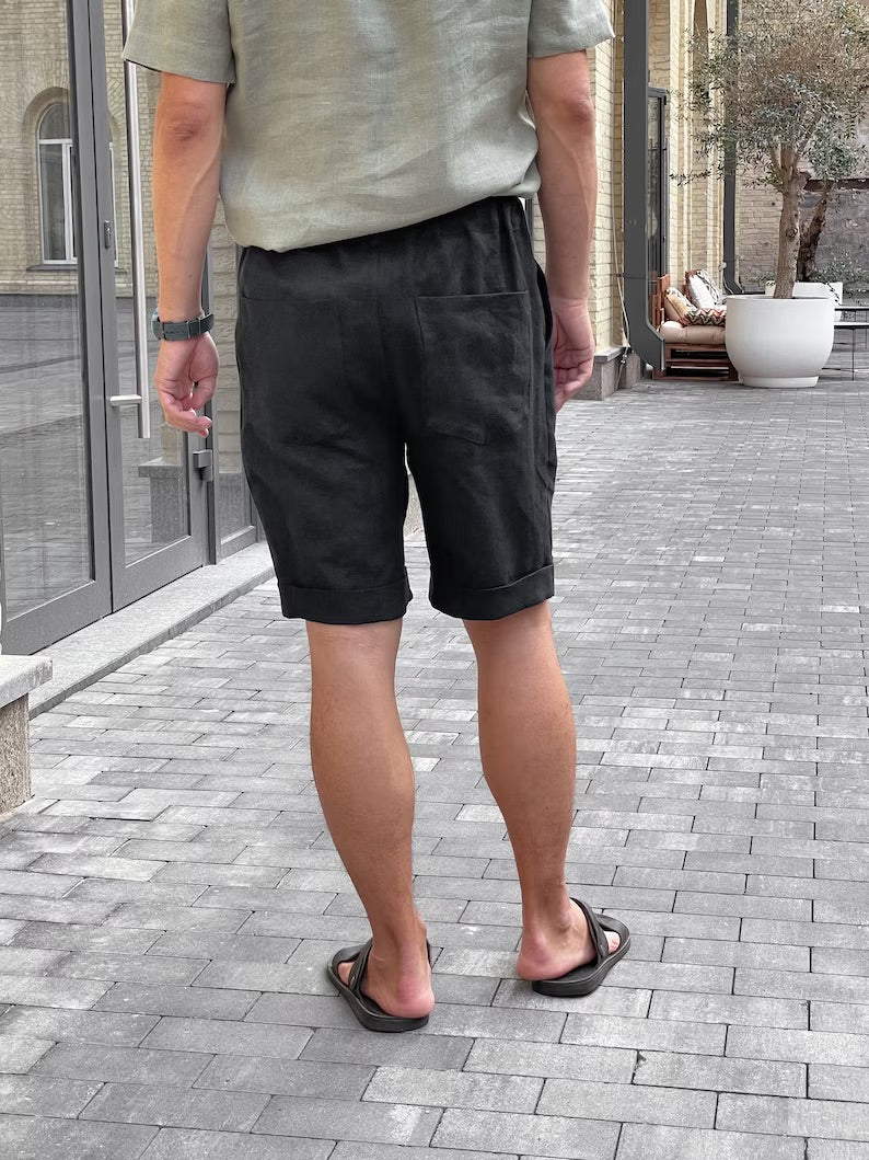 Black Dress Shorts Men’s