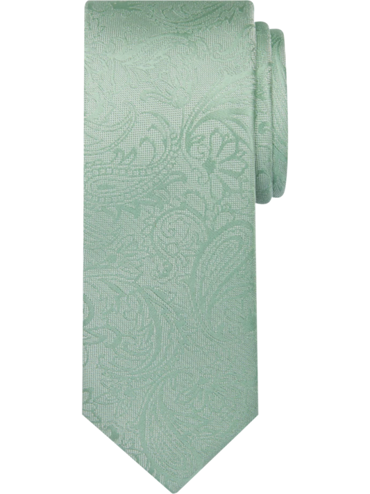 Tonal Paisley Silky Tie